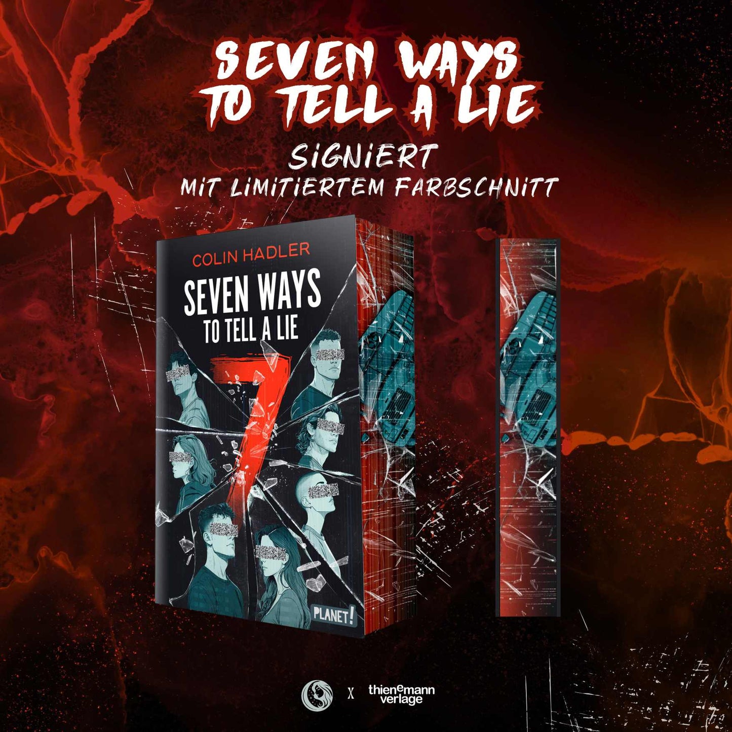 Seven Ways to Tell a Lie - Farbschnittausgabe - Mondlicht Bücher