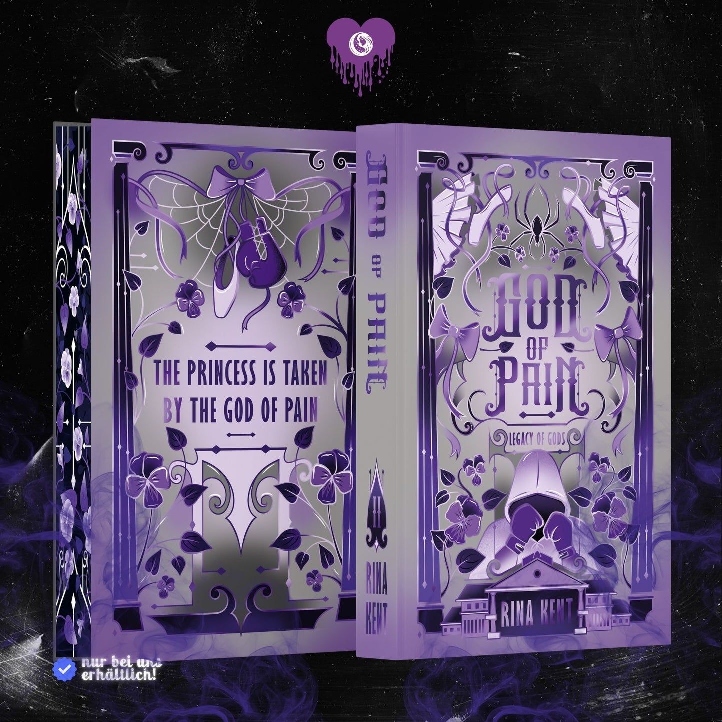 God of Pain Special Edition (Legacy of Gods Book 2) | Limited Collector’s Edition with 2 Exclusive Character Cards - PRE ORDER - Mondlicht Bücher