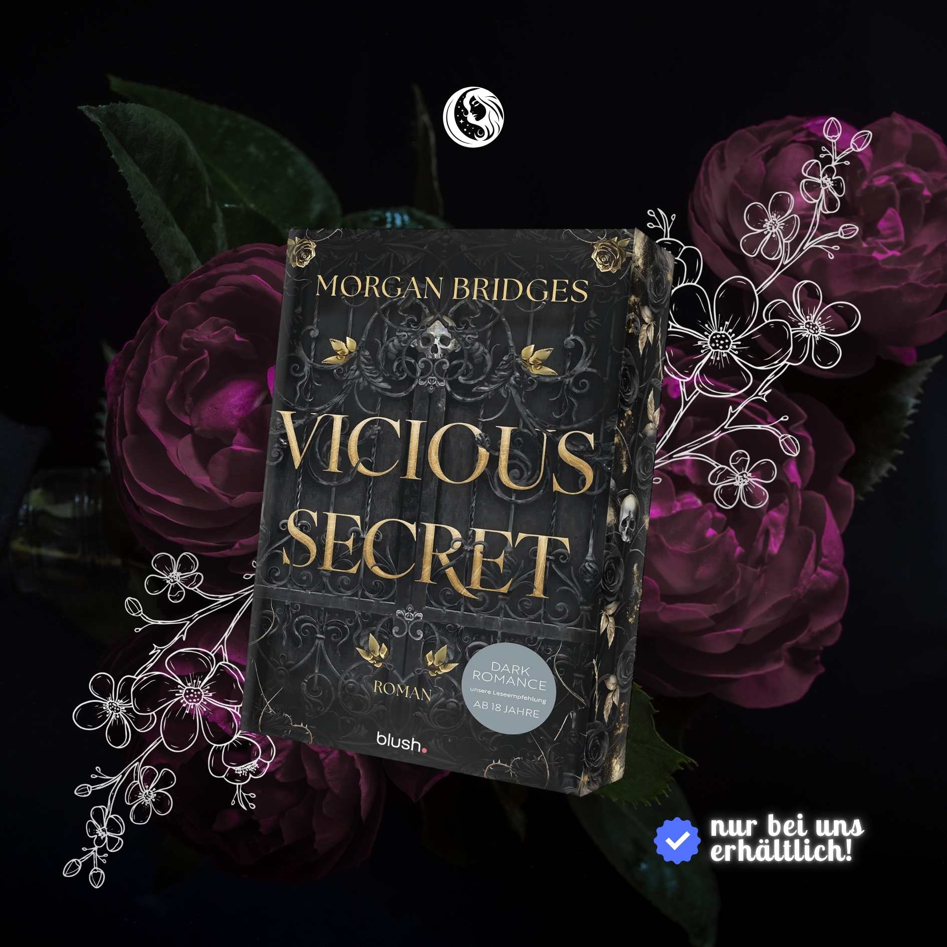 Vicious Secret mit exklusivem Farbschnittdesign des Mondlicht-Verlages - Mondlicht Bücher