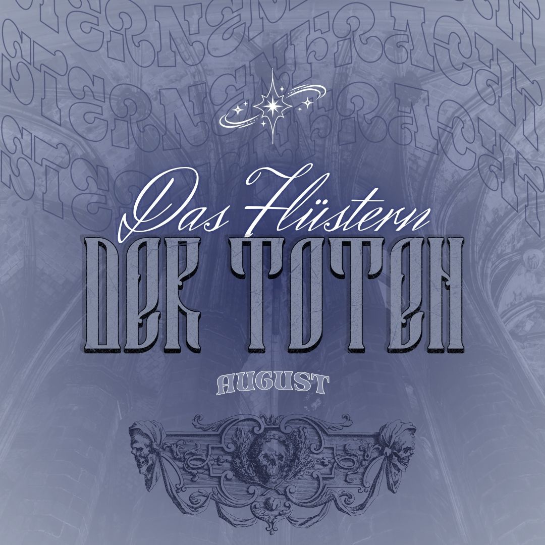 Sternenfracht August - DAS FLÜSTERN DER TOTEN 💜 - Book Only oder Box - Mondlicht Bücher