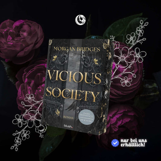 Vicious Society mit exklusivem Farbschnittdesign des Mondlicht-Verlages - Mondlicht Bücher