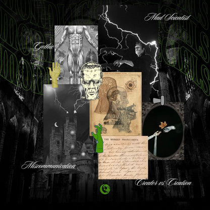 HALLOWEEN SPECIAL - Created in Darkness 🧟‍♂️🧪 - Book only oder Box