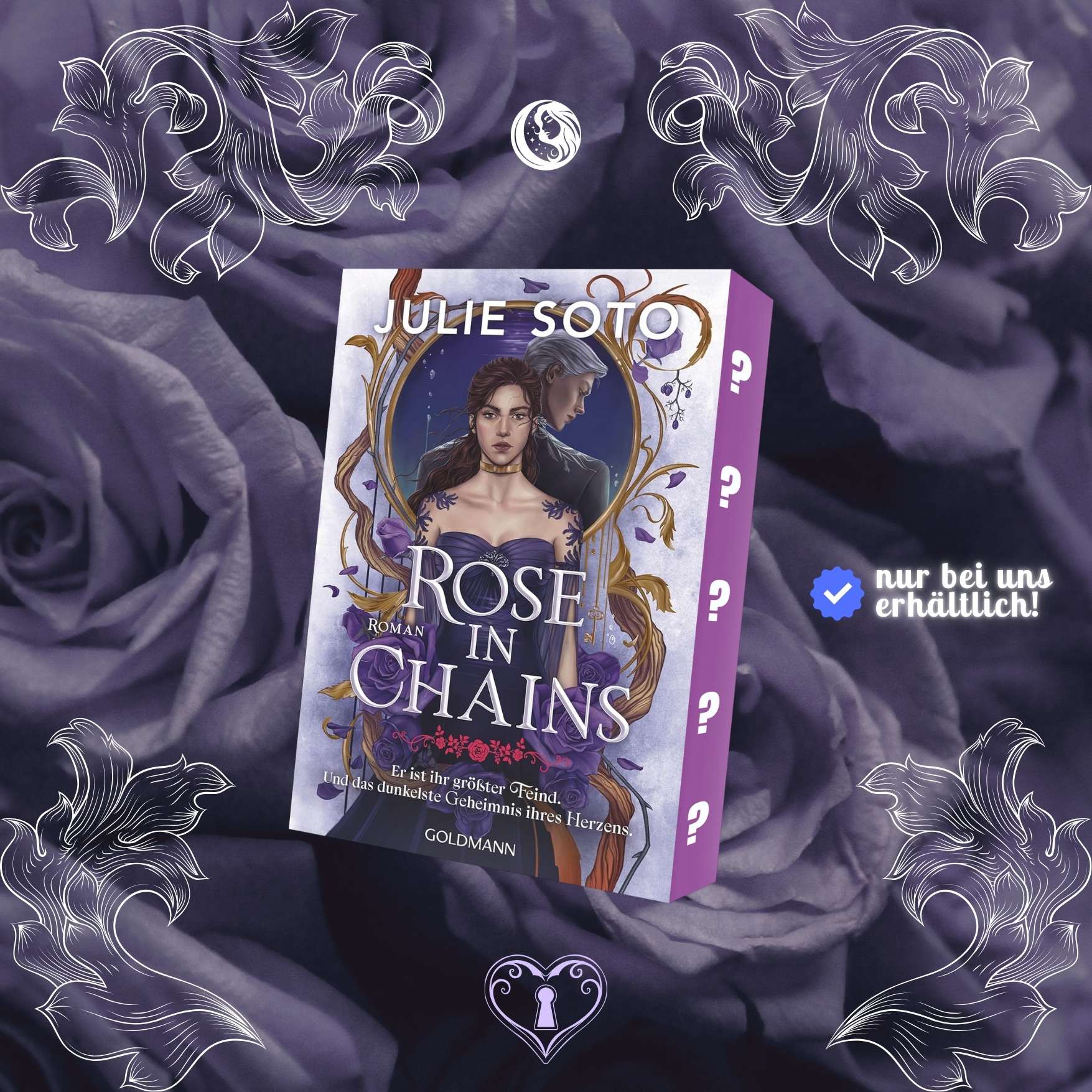 Rose in Chains - mit exklusivem Farbschnittdesign - Mondlicht Bücher