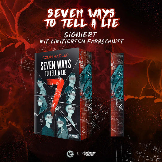 Seven Ways to Tell a Lie - Farbschnittausgabe - Mondlicht Bücher