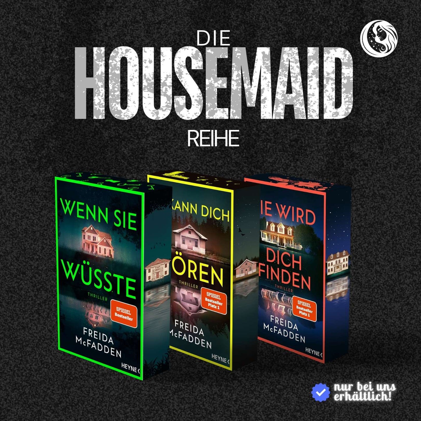 Die Housemaid-Reihe - Farbschnittausgabe - jetzt vorbestellen - Mondlicht Bücher