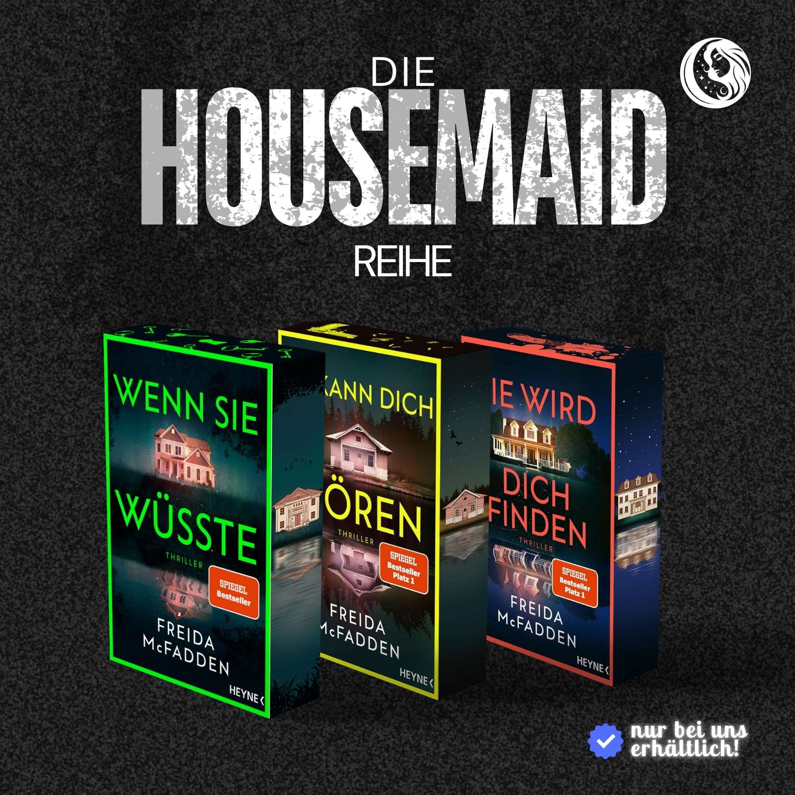 Die Housemaid-Reihe - Farbschnittausgabe - jetzt vorbestellen - Mondlicht Bücher